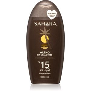 Sahara Sun mlieko na opaľovanie s kokosovým olejom SPF 15 200 ml