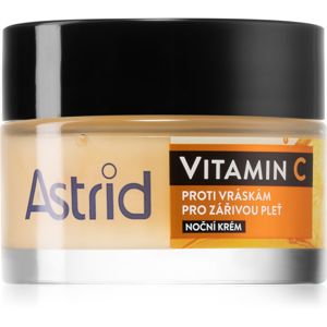 Astrid Vitamin C nočný krém s omladzujúcim účinkom pre žiarivý vzhľad pleti 50 ml