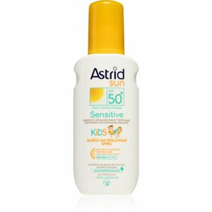 Astrid Sun Sensitive detské mlieko na opaľovanie v spreji SPF 50+ 150 ml