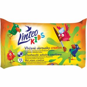 Linteo Kids Creative vlhčené obrúsky pre deti 15 ks