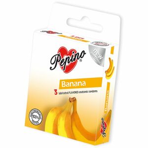 Pepino Banana kondóm 3 ks