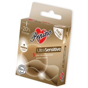 Pepino Ultra Sensitive kondóm 3 ks