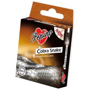 Pepino Cobra Snake kondómy 3 ks
