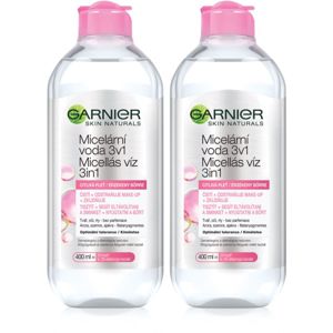 Garnier Skin Naturals micelárna voda pre citlivú pleť 2x400 ml