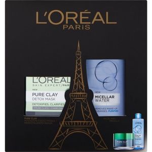 L’Oréal Paris Pure Clay kozmetická sada I. pre ženy