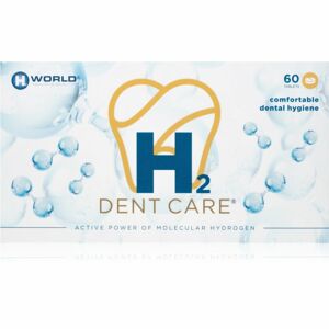 H2 Dent care tablety pre intenzívne čistenie zubov 60 tbl