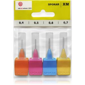 Spokar XM medzizubné kefky 4 ks mix 0,4 - 0,7 mm 1 ks
