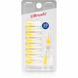 Herbadent UBrush! náhradné medzizubné kefky 0,6 mm Yellow 10 ks