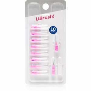 Herbadent UBrush! náhradné medzizubné kefky 0,7 mm Pink 10 ks