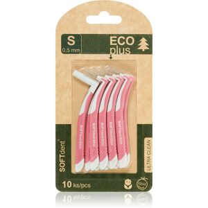 SOFTdent ECO Interdental brushes medzizubné kefky 0,5 mm 10 ks