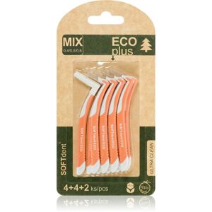 SOFTdent ECO Interdental brushes medzizubné kefky Mix - 0,4/0,5/0,6 mmm 10 ks