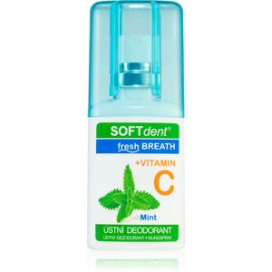 SOFTdent Fresh Mint ústna voda pre dlhotrvajúci svieži dych 20 ml