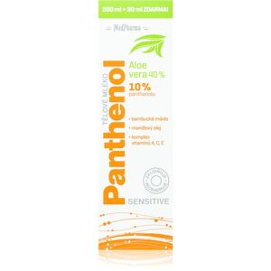 MedPharma Panthenol 10% Sensitive intenzívne hydratačné telové mlieko s regeneračným účinkom 230 ml