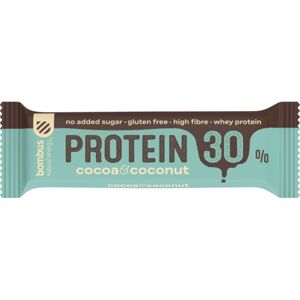 Bombus Protein 30 % proteínová tyčinka príchuť Cocoa & Coconut 50 g