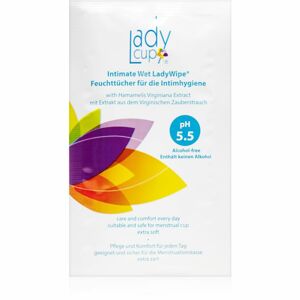 LadyCup Ladywipe vlhčené obrúsky na intímnu hygienu 10 ks