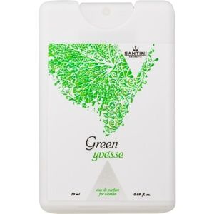 SANTINI Cosmetic Green Yvésse parfumovaná voda cestovné balenie pre ženy 20 ml