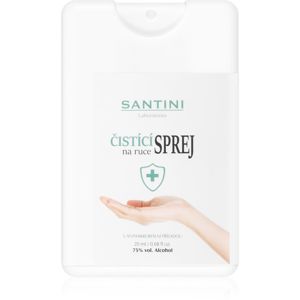 SANTINI Cosmetic Santini spray čistiaci sprej na ruky s antimikrobiálnou prísadou 20 ml