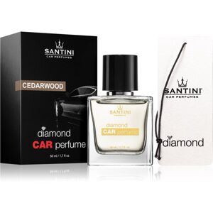 SANTINI Cosmetic Diamond Cedarwood vôňa do auta 50 ml
