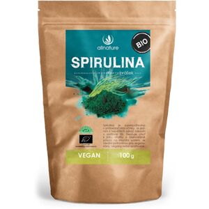 Allnature Spirulina BIO prírodný antioxidant v BIO kvalite 100 g