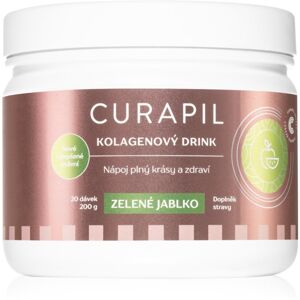 Curapil Kolagenový drink Zelené Jablko kolagén pre krásne vlasy, pleť a nechty 200 g