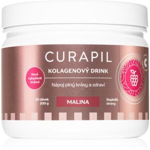 Curapil Kolagenový drink kolagén pre krásne vlasy, pleť a nechty Malina 200 g