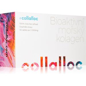 Collalloc Bioaktívny Morský Kolagén výživový doplnok pre vlasy, nechty a pokožku 30x3,3 g