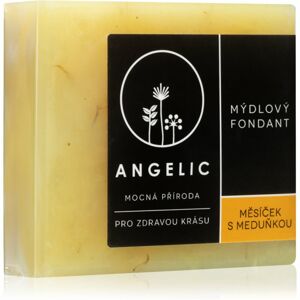 Angelic Mydlový fondant Nechtík & Medovka extra jemné prírodné mydlo 105 g