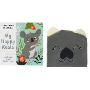 Almara Soap For Kids My Happy Koala ručne vyrobené mydlo s vôňou malín pre deti 100 g