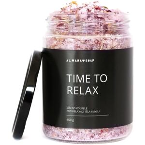 Almara Soap Time To Relax relaxačná soľ do kúpeľa 450 g