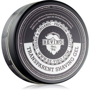 Be-Viro Men’s Only Transparent Shaving Gel transparentný gél na holenie 200 ml