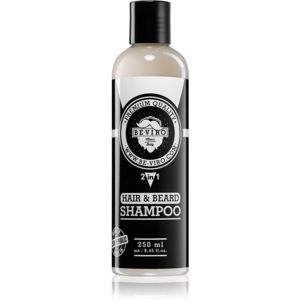 Beviro Men's Only Hair & Beard Shampoo šampón na vlasy a fúzy 250 ml