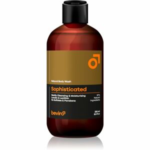 Beviro Natural Body Wash Sophisticated sprchový gél pre mužov 250 ml