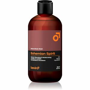 Beviro Natural Body Wash Bohemian Spirit sprchový gél pre mužov 250 ml