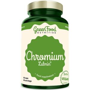 GreenFood Nutrition Chromium Lalmin® kapsuly na udržanie normálnej hladiny cukru v krvi 60 cps