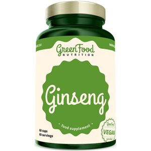 GreenFood Nutrition Ginseng kapsuly na udržanie vitality 60 cps