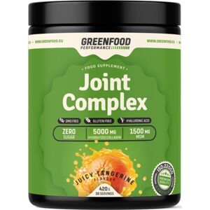 GreenFood Nutrition Performance Joint Complex kĺbová výživa príchuť juicy tangerine 420 g