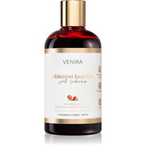Venira Prírodný šampón proti šedinám šampón pre hnedé odtiene vlasov Mango and lychee 300 ml