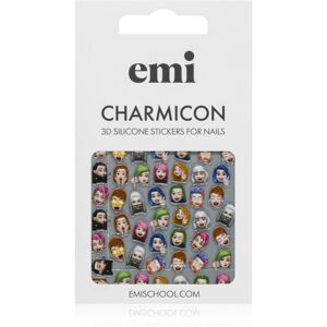 emi Charmicon nálepky na nechty 3D #203 Emoji 1 ks