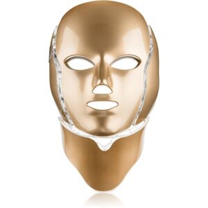PALSAR7 LED Mask Face and Neck ošetrujúca LED maska na tvár a krk Gold 1 ks