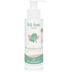 kii-baa® organic 100% Bio Oil Jojoba olej do kúpeľa pre deti od narodenia 100 ml