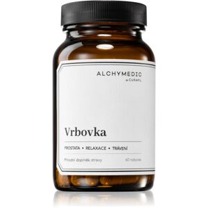 Alchymedic Vrbovka výživový doplnok pre normálnu činnosť obličiek, prostaty, pečene a čriev 60 ks