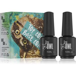 Grey Owl GO Top & Base podkladový a vrchný lak na nechty