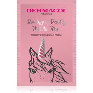 Dermacol Beautifying Peel-Off Metallic Mask zlupovacia maska pre rozjasnenie pleti
