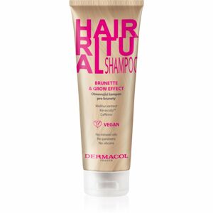 Dermacol Hair Ritual obnovujúci šampón pre hnedé odtiene vlasov 250 ml