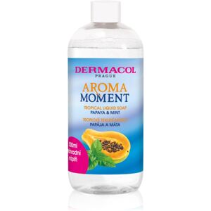 Dermacol Aroma Moment Papaya & Mint tekuté mydlo na ruky náhradná náplň 500 ml