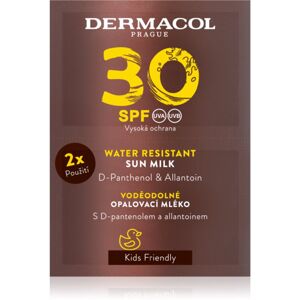 Dermacol Sun Water Resistant vodeodolné mlieko na opaľovanie SPF 30 2x15 ml
