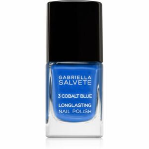 Gabriella Salvete Longlasting Enamel dlhotrvajúci lak na nechty s vysokým leskom odtieň 03 Cobalt Blue 11 ml