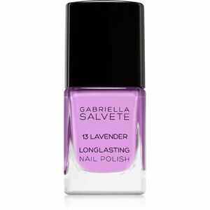 Gabriella Salvete Longlasting Enamel dlhotrvajúci lak na nechty s vysokým leskom odtieň 13 Lavender 11 ml