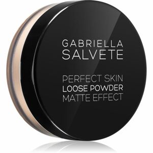 Gabriella Salvete Perfect Skin Loose Powder zmatňujúci púder odtieň 01 6,5 g