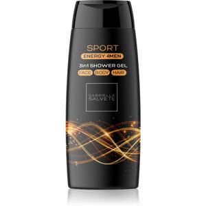 Gabriella Salvete Energy 4Men Sport sprchový gél na tvár, telo a vlasy pre mužov 250 ml